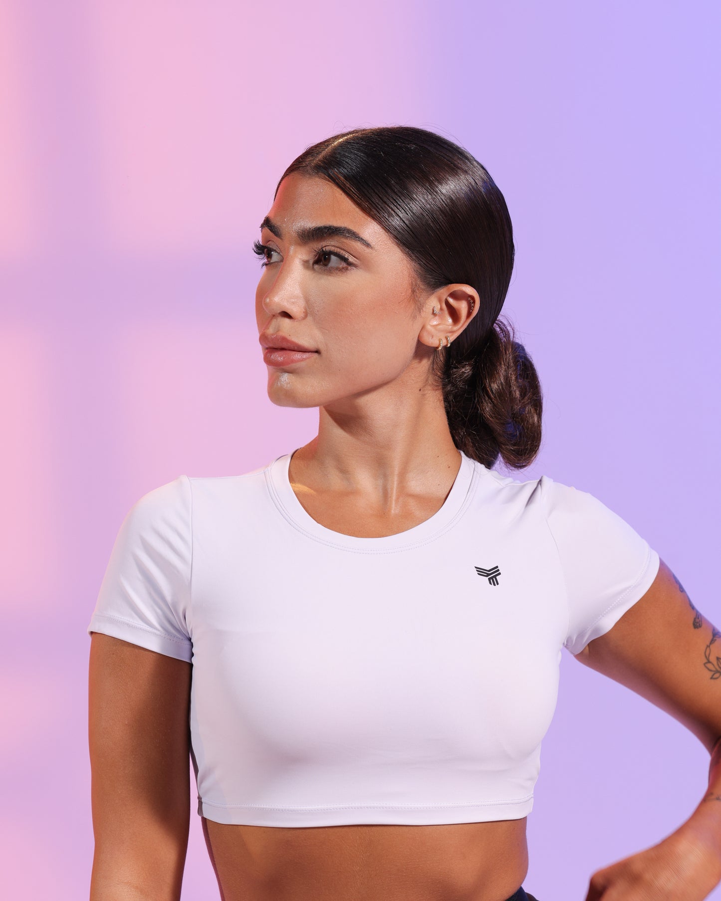 Cropped Training Tee