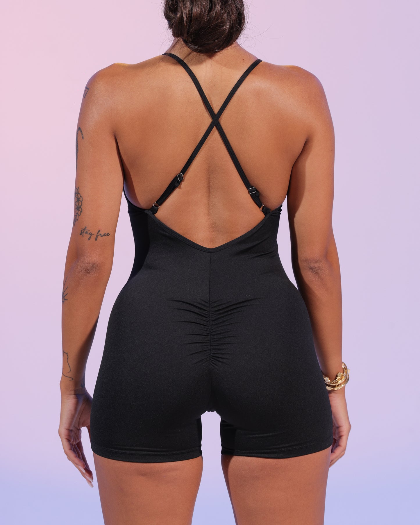 Scrunch Short Playsuit