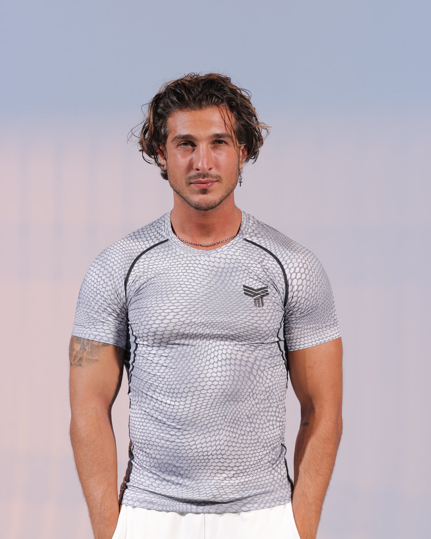 Active Snake Print T-Shirt