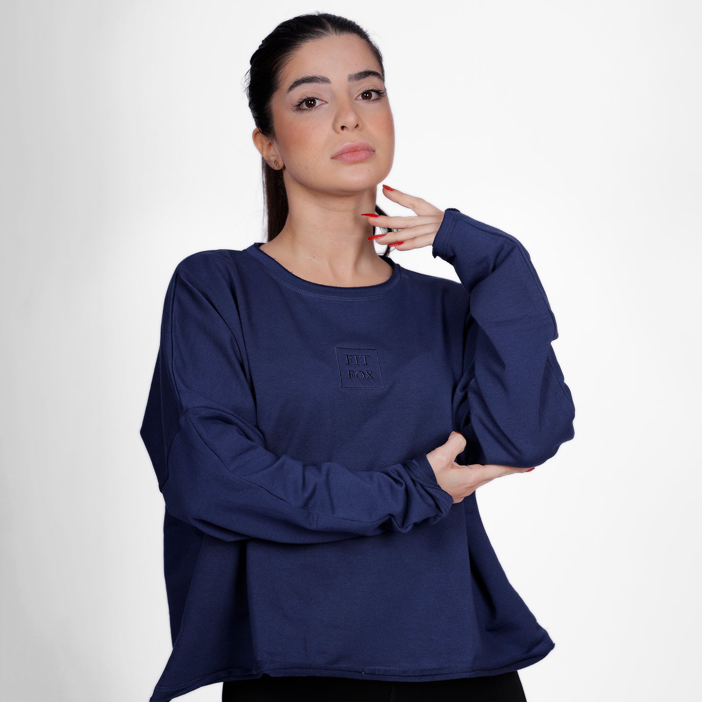 Oversized Cropped Tee