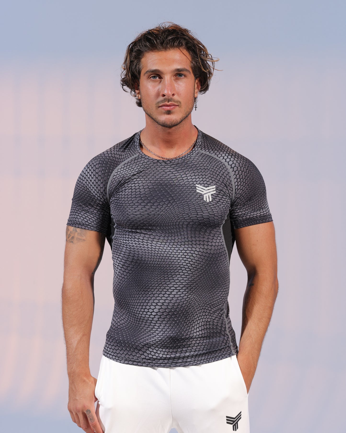 Active Snake Print T-Shirt