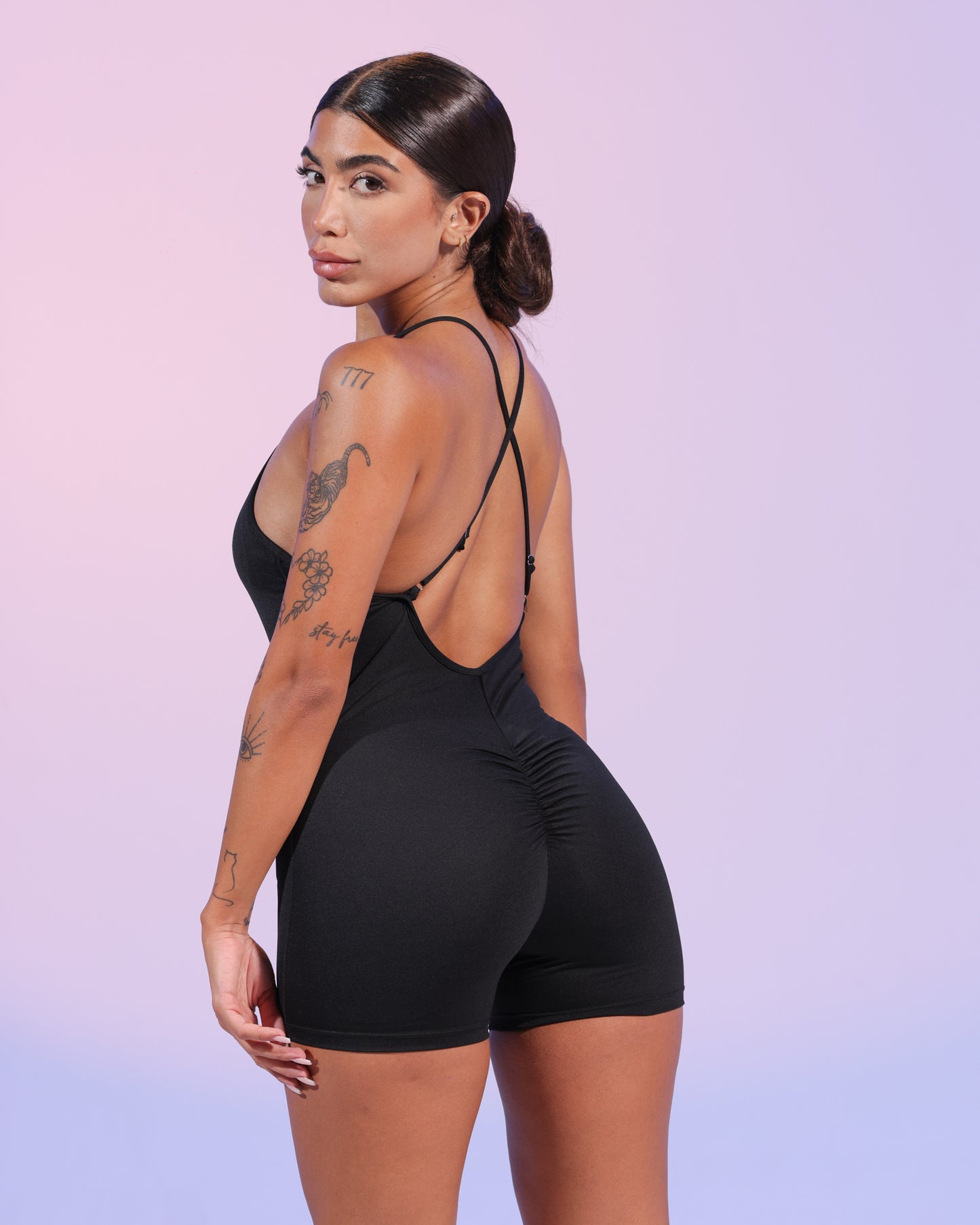 Scrunch Short Playsuit