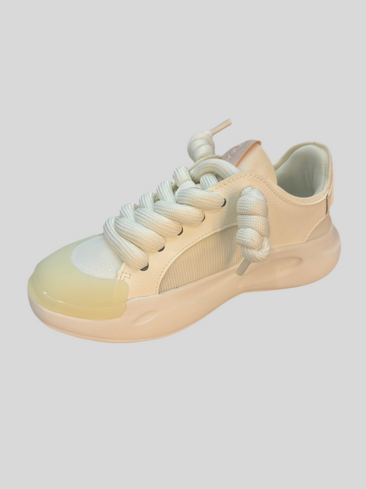 Women Skateboard Marshmallow White