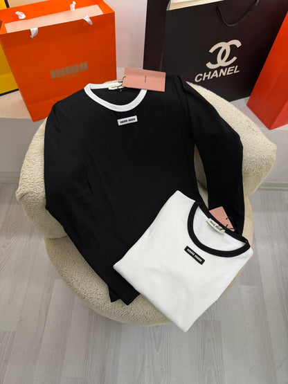 Miumiu lines Sweatshirt